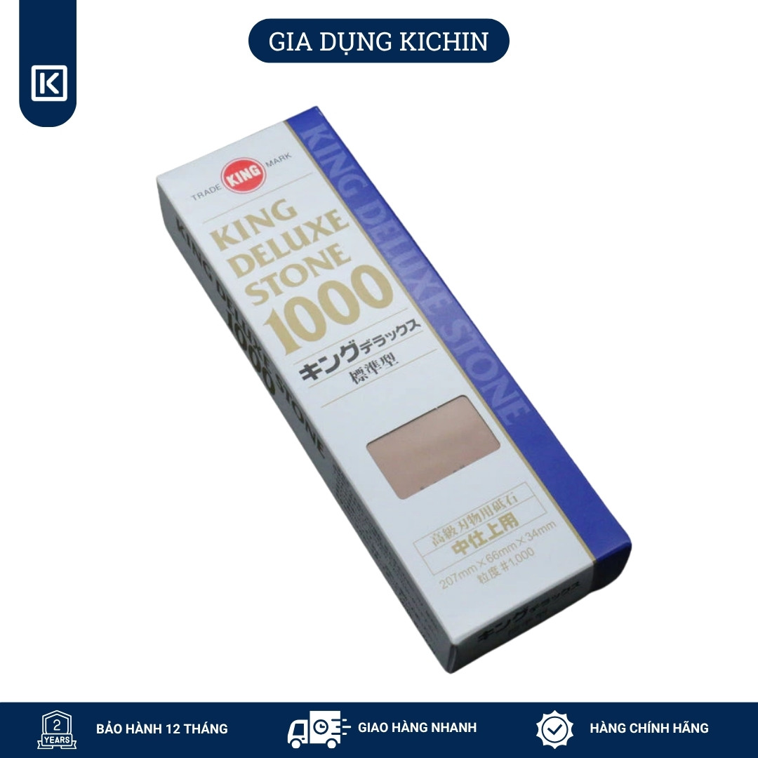 Đá mài dao KING Nhật Bản độ mịn #1000