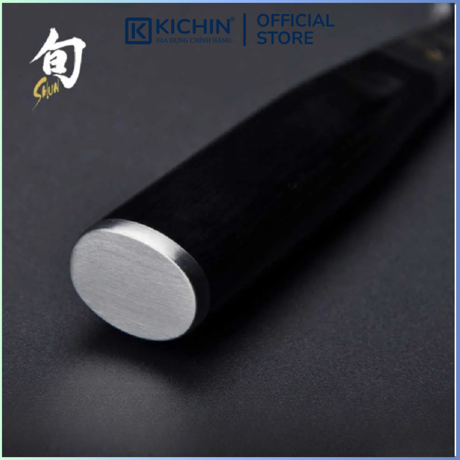 Dao bếp Nhật cao cấp Shun Classic Steak - Dao căt bít tết thép Damascuss 69 lớp DM0711 (120mm)