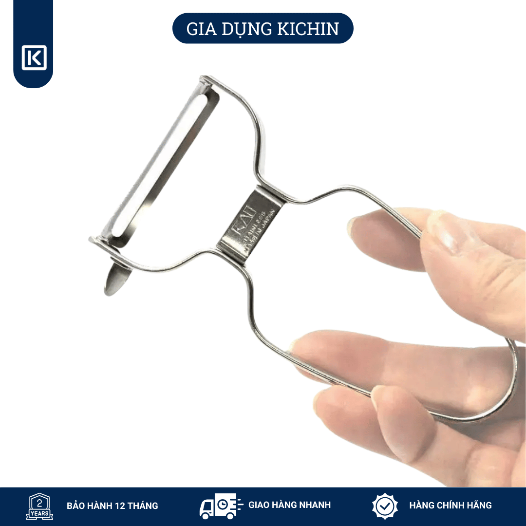 Dao nạo rau củ quả cao cấp Kai Nhật Bản DH8009