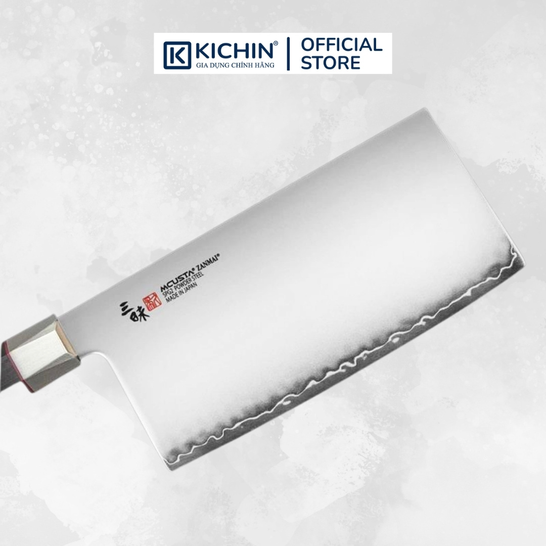 Dao Phay Cleaver Zanmai Mcusta Sanmai SPG2 180mm