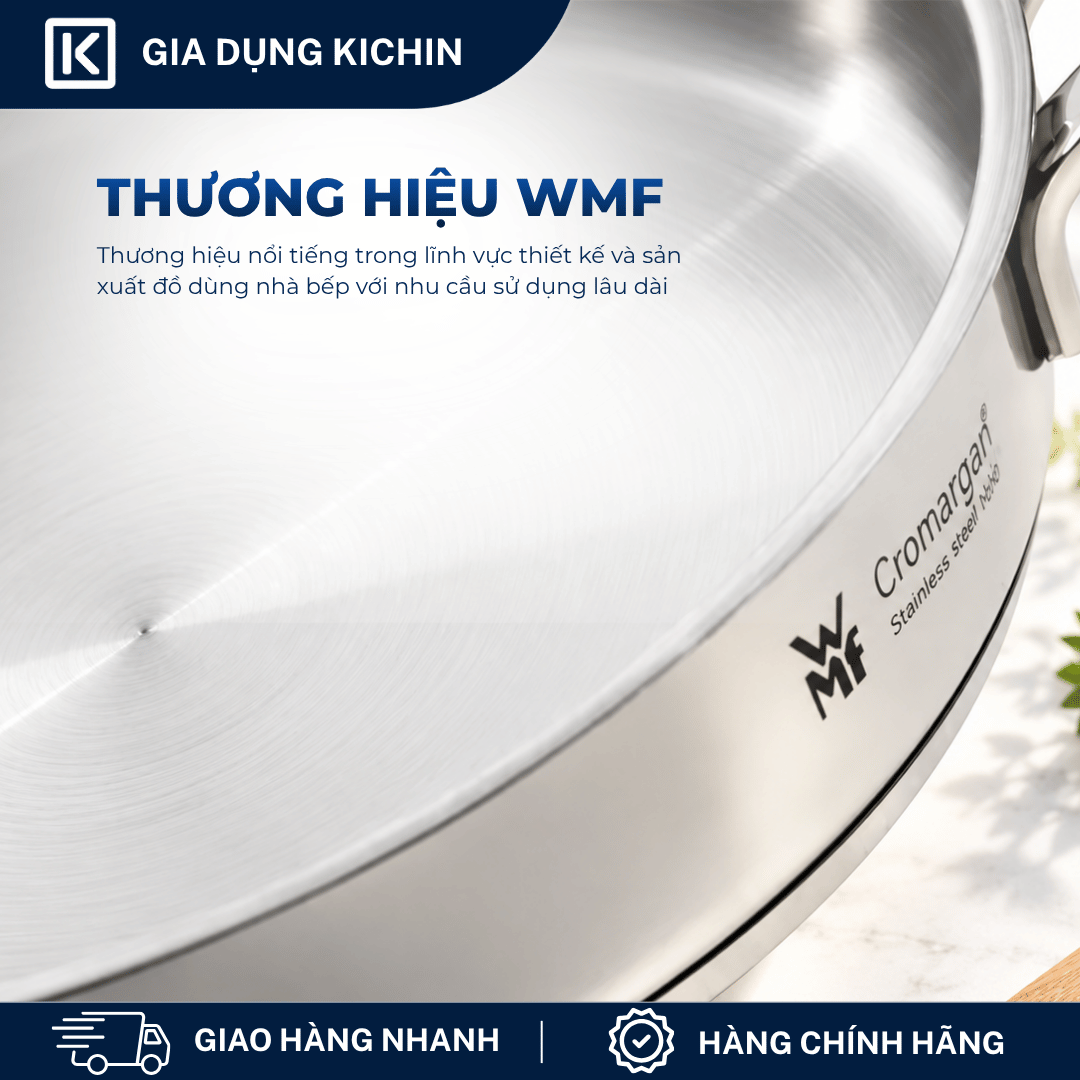 Chảo WMF Frying Pan D18cm Cromargan chất lượng cao hàng nội địa Đức