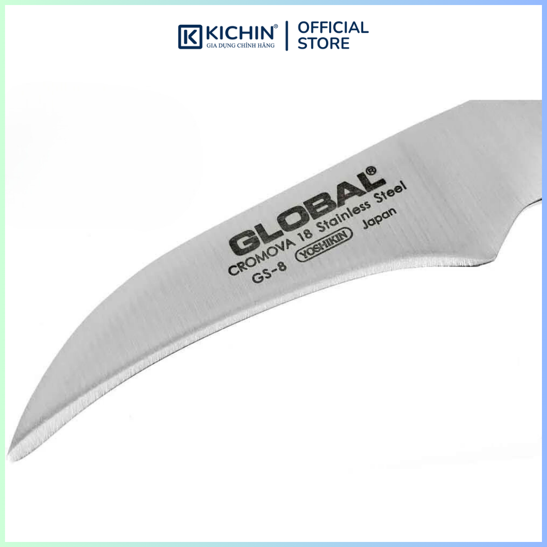 Dao bếp Nhật cao cấp Global GS8 Beak Peeling - Dao bóc gọt hoa quả (70mm)