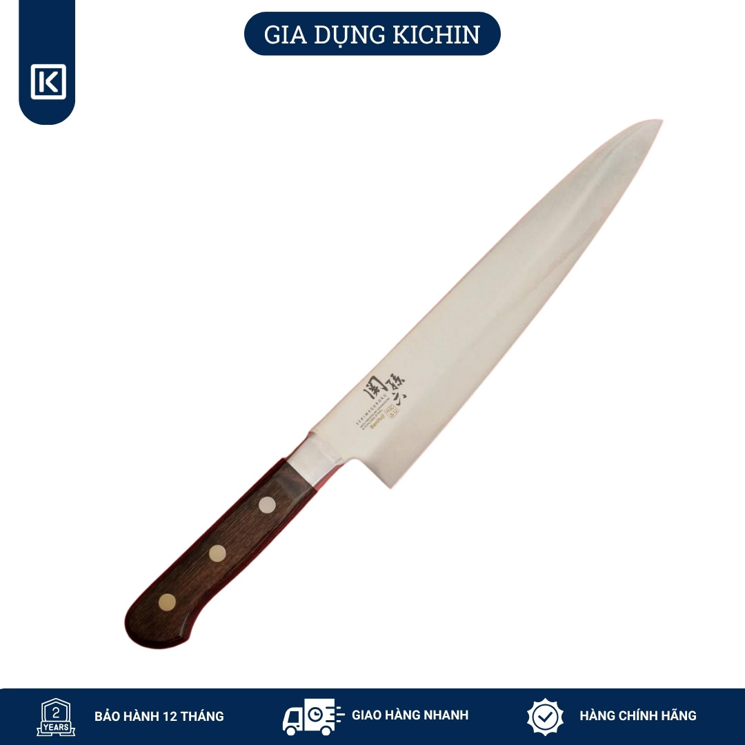 Dao bếp Nhật cao cấp KAI Benifuji Chef - Dao thái thịt cá AB5442 (240mm)
