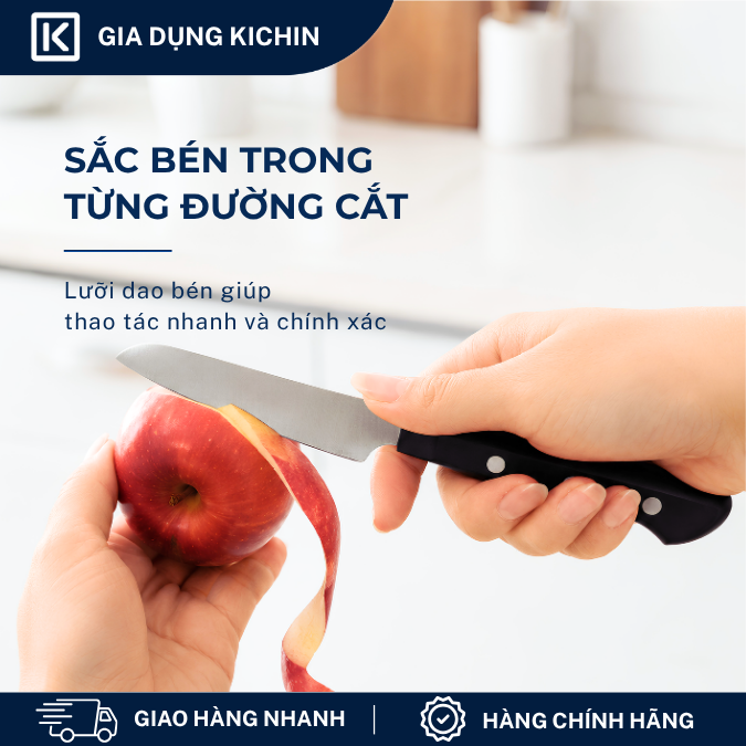 Dao bếp cao cấp KATANA Basic Petty - Dao gọt hoa quả KATA405 (100mm)