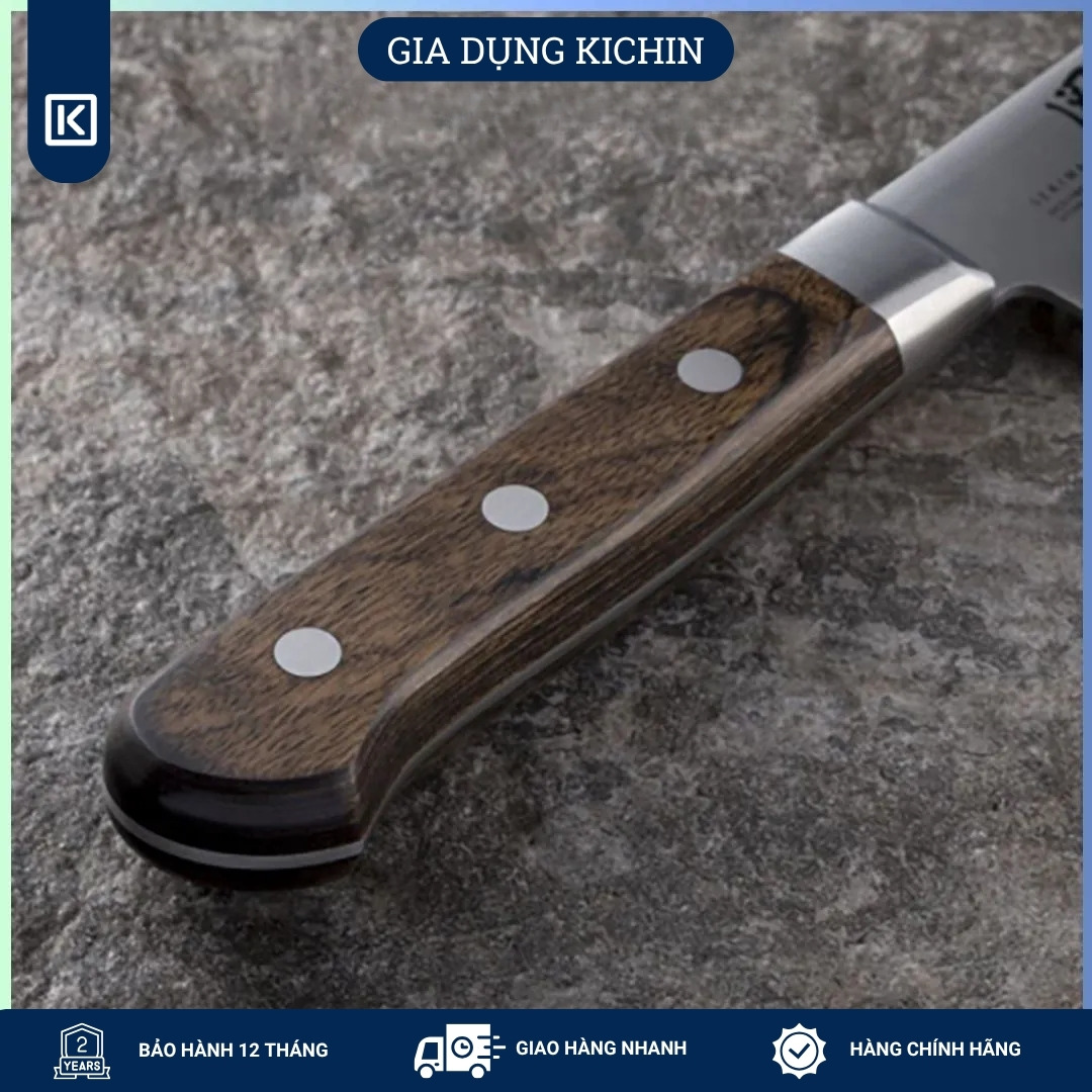 Dao bếp Nhật cao cấp KAI Benifuji Santoku - Dao thái đa năng AB5437 (165mm)