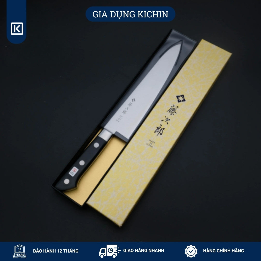 Dao bếp Nhật cao cấp Tojiro DP Cobalt 3 lớp Chef F808 (210mm)