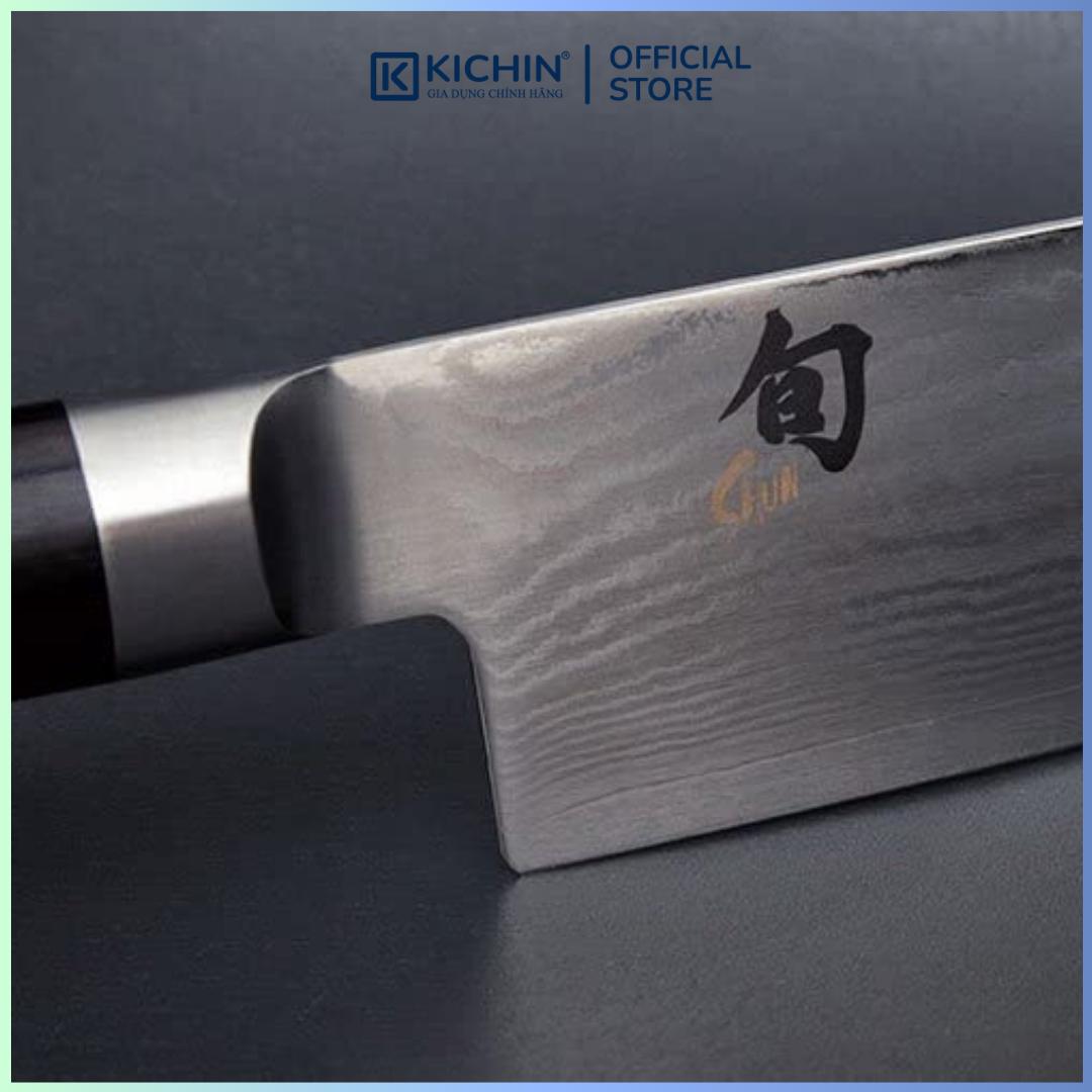 Dao bếp Nhật cao cấp Shun Premier Slicing - Dao thái lát thép Damascuss 69 lớp TDM0704 (240mm)