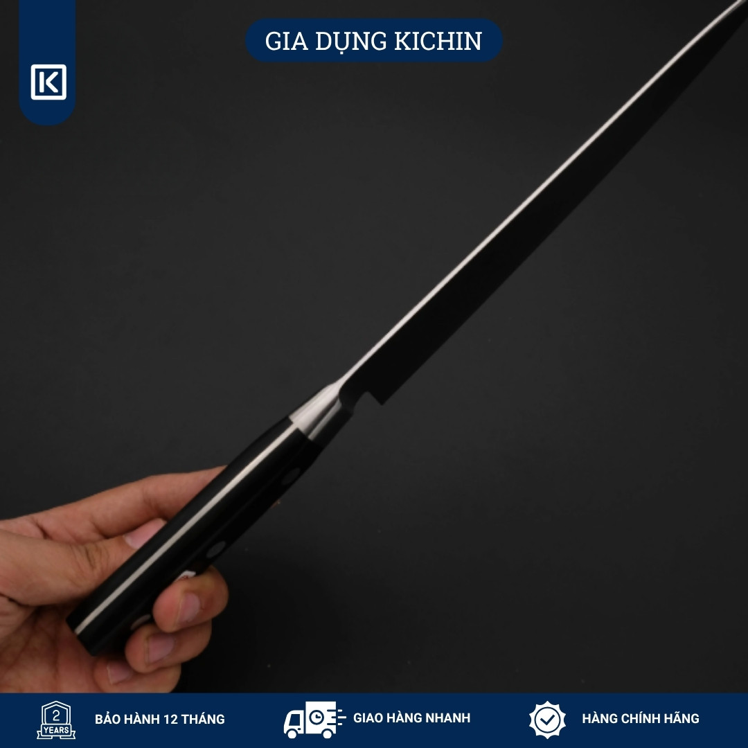 Dao bếp Nhật cao cấp Tojiro DP Cobalt 3 lớp Chef F808 (210mm)