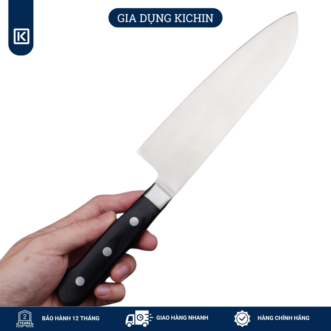 Dao bếp thái đa năng KATANA Essential Santoku - KATA201 (165mm)