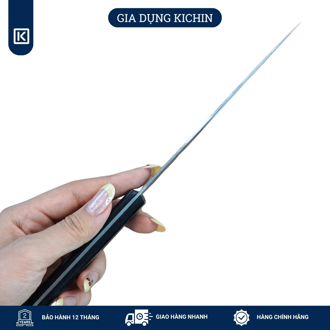 Dao bếp Nhật cao cấp TOJIRO BASIC Petty thép VG10 - Dao gọt hoa quả 135mm F-318