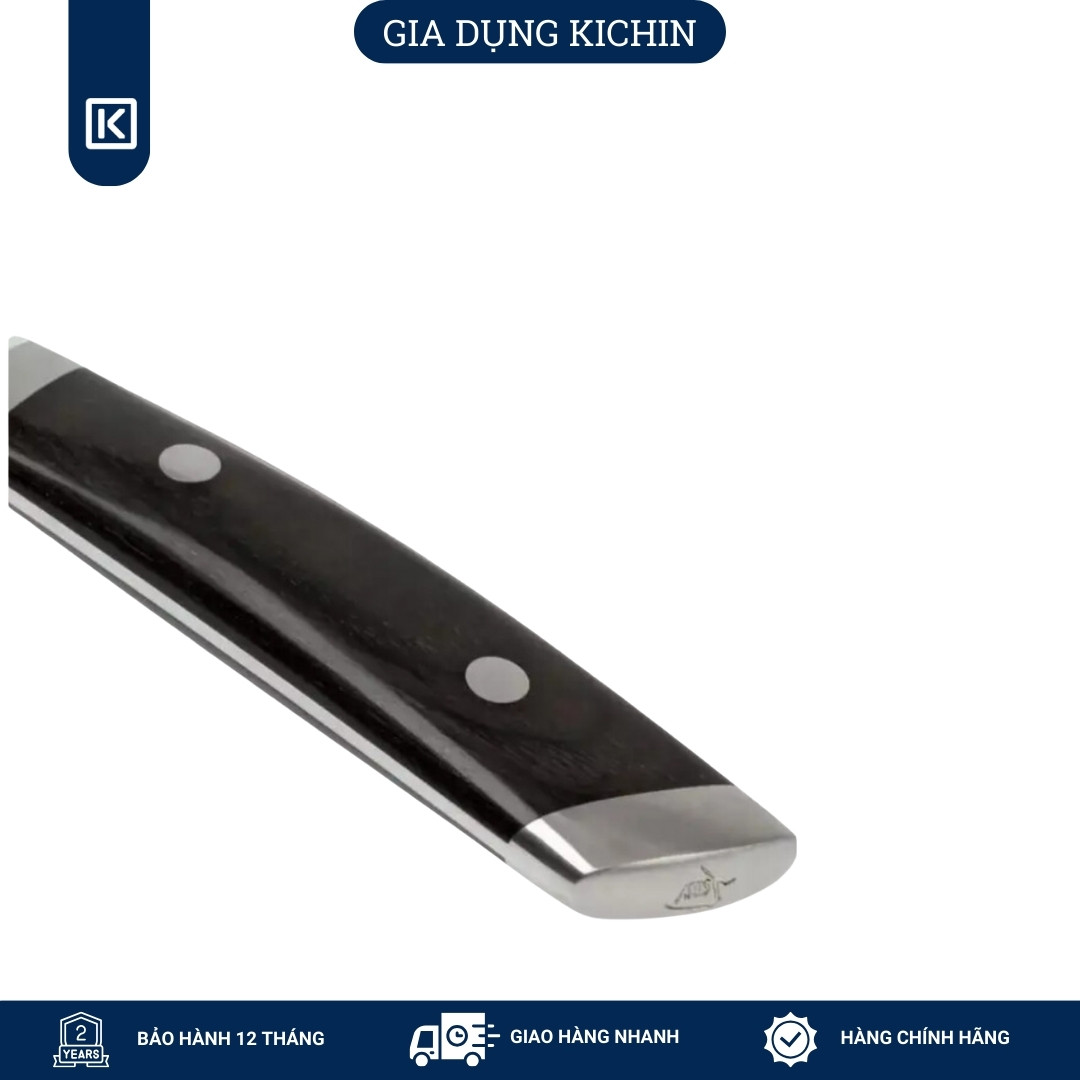 Dao thái thịt cá cao cấp KAI Nhật Bản - Shun Kaji Western Cook thép SG-2 Damascus 33 lớp KDM0031 (200mm)