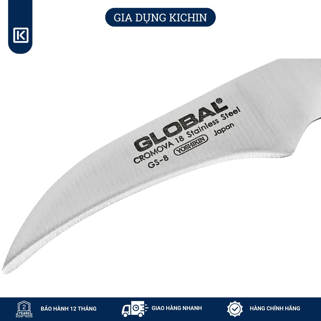Dao bếp Nhật cao cấp Global GS8 Beak Peeling - Dao bóc gọt hoa quả (70mm)