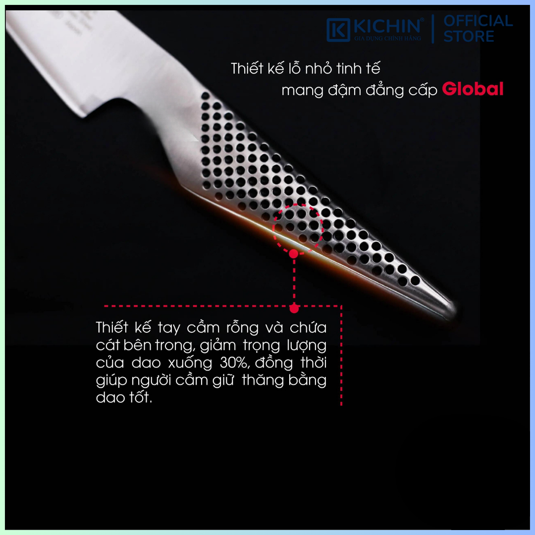 Dao bếp Nhật cao cấp Global GS2 Slicer -  Dao đa dụng (130mm)