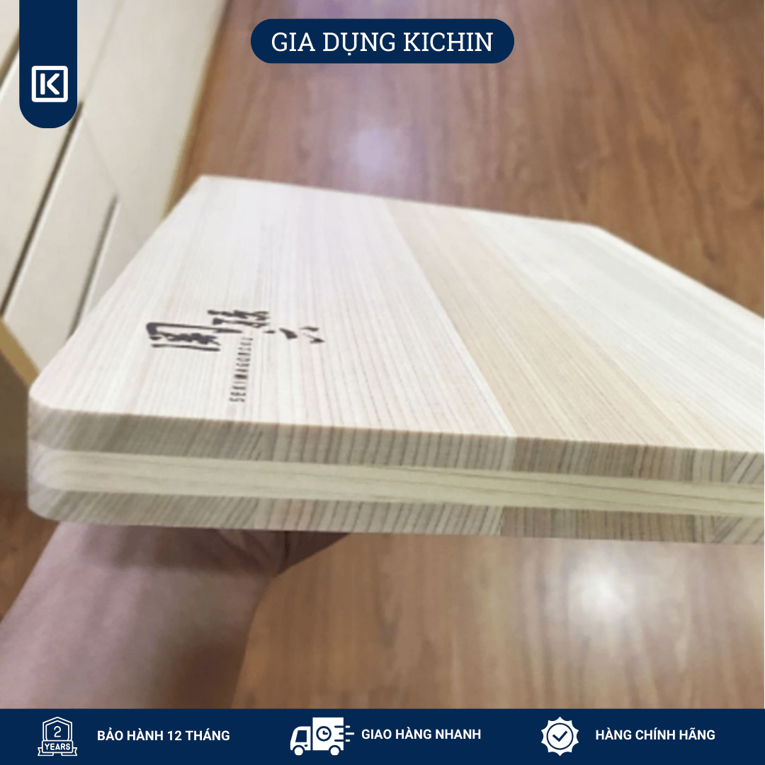 Thớt gỗ bách Thớt chống khuẩn cao cấp Nhật KAI cỡ nhỏ AP5222