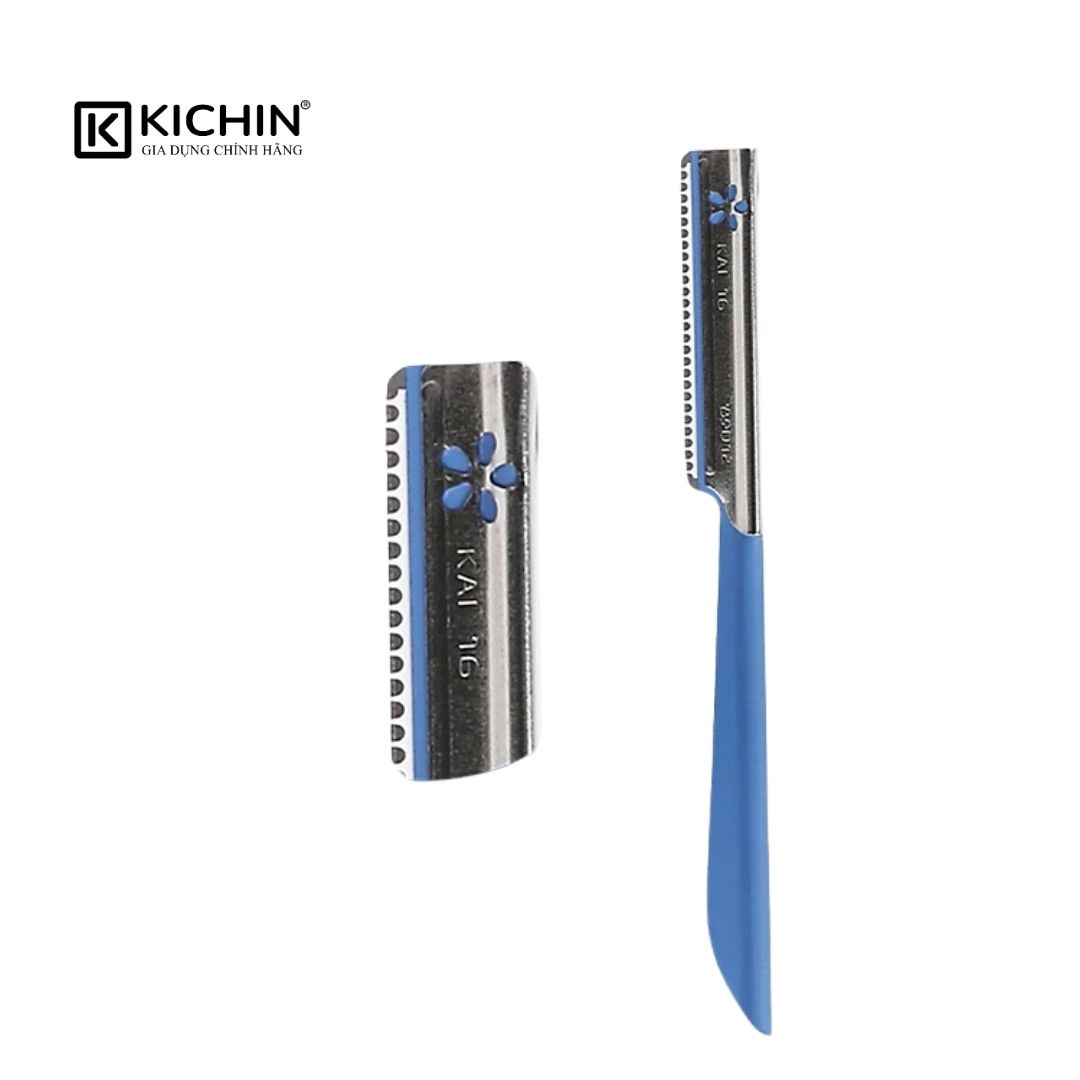 Dao cạo lông mày cao cấp Nhật Disposable BTMG-5F bộ 5 chiếc (màu xanh)