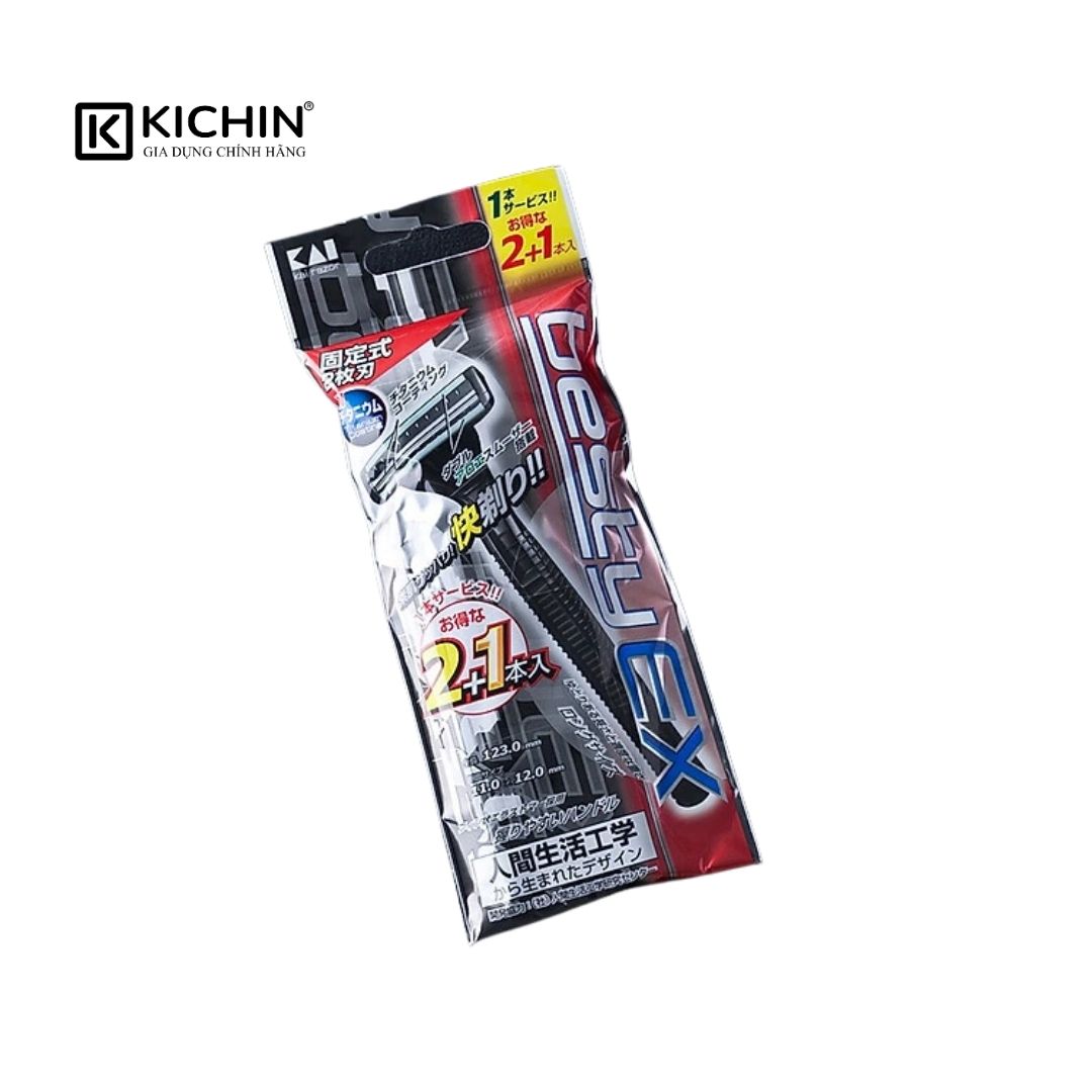 Dao cạo râu cao cấp Nhật Besty Ex 2 Blade/2+1