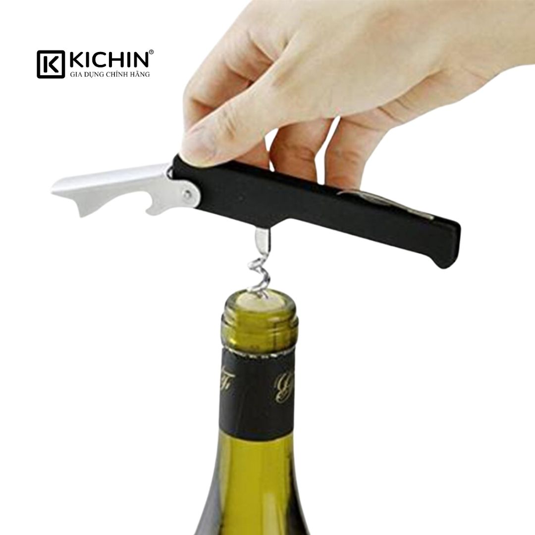 Dụng cụ mở rượu vang cao cấp Nhật đa năng KAI DH7182