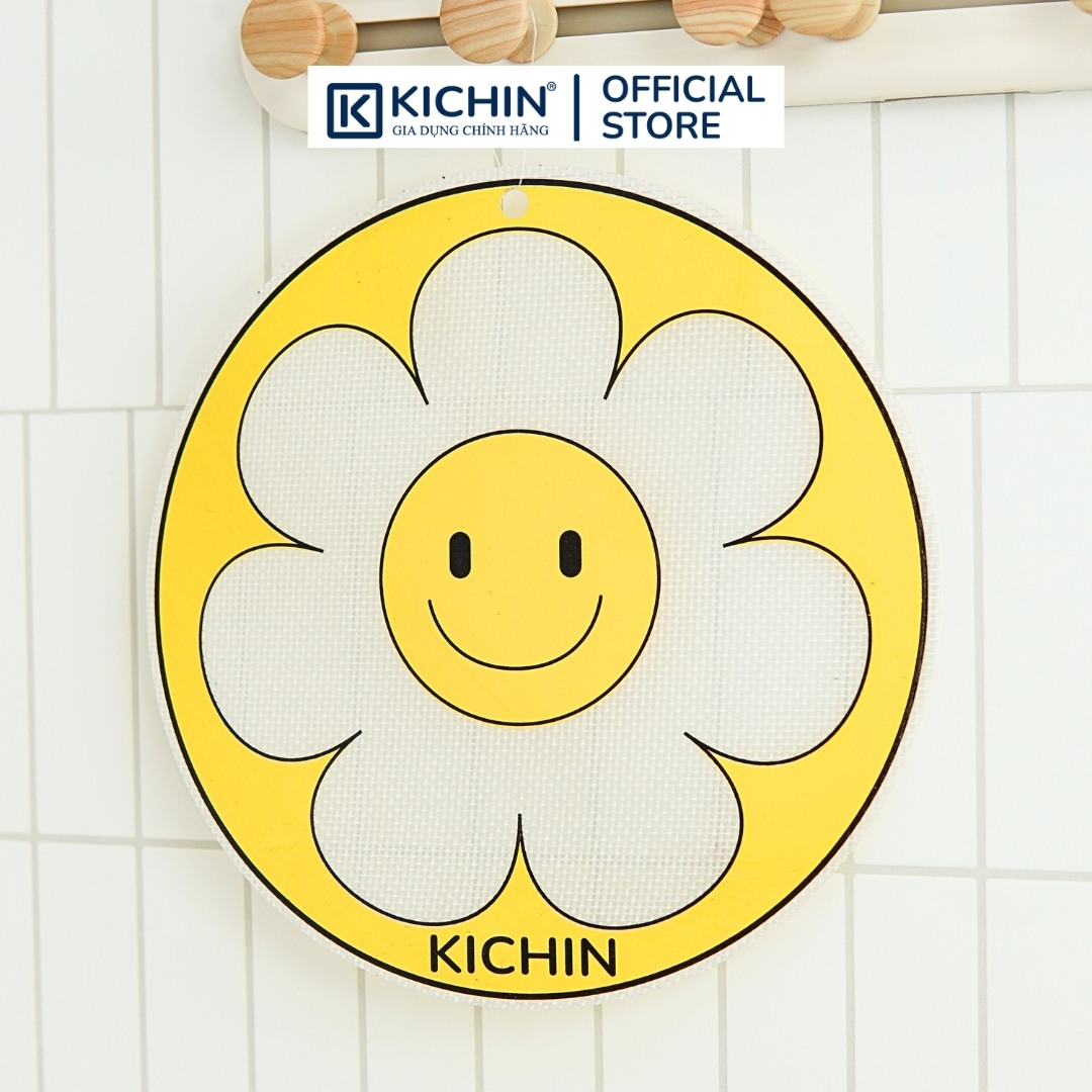 Miếng lót bếp từ Silicon vải sợi thủy tinh cao cấp dày 7mm cảm ứng từ, chịu nhiệt cao, chống trầy xước