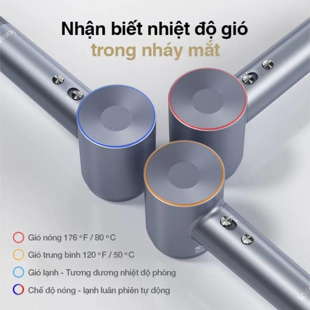 Máy sấy tóc ion âm tốc độ cao Laifen - phiên bản Swift LF03