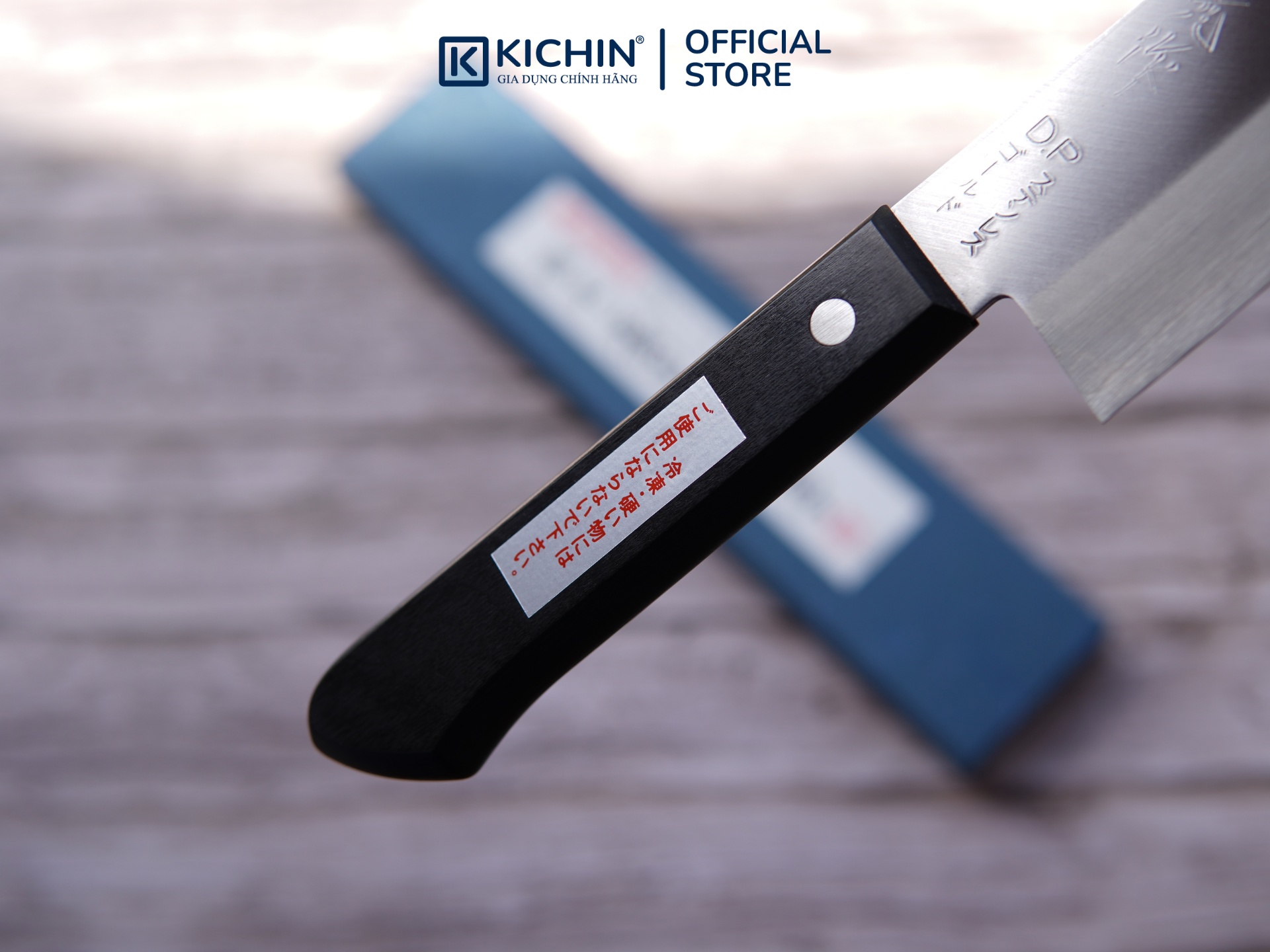 Dao Nhật Thủ Công Cao Cấp Miki Hamono Santoku VG1 3 Lớp (165mm)