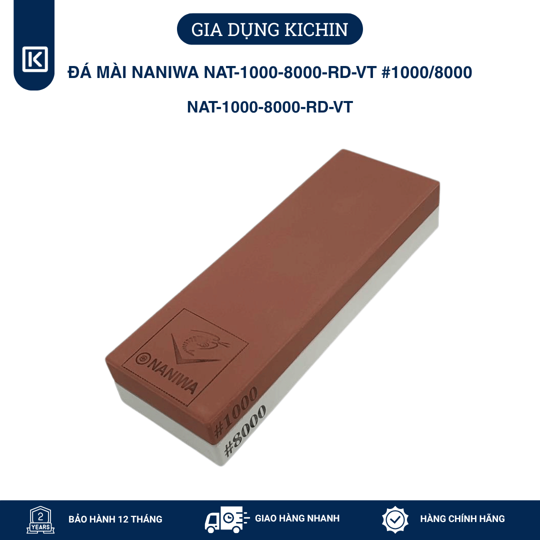 Đá Mài D Naniwa NAT-1000-8000-RD-VT Độ Mịn #1000/8000