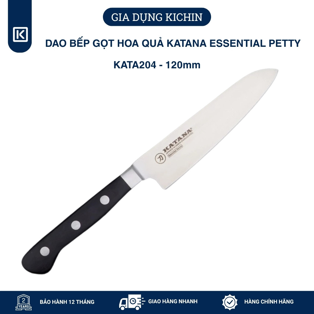 Dao bếp gọt hoa quả KATANA Essential Petty - KATA204 (120mm)