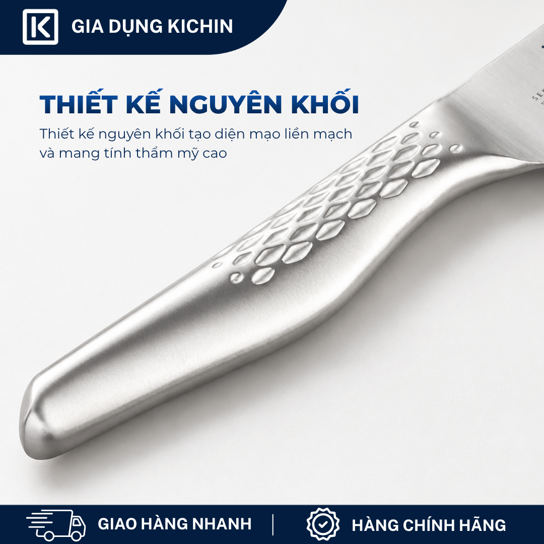 Dao bếp Nhật cao cấp KAI Shoso Chinese - Dao phay chống dính AB5165 (165mm)