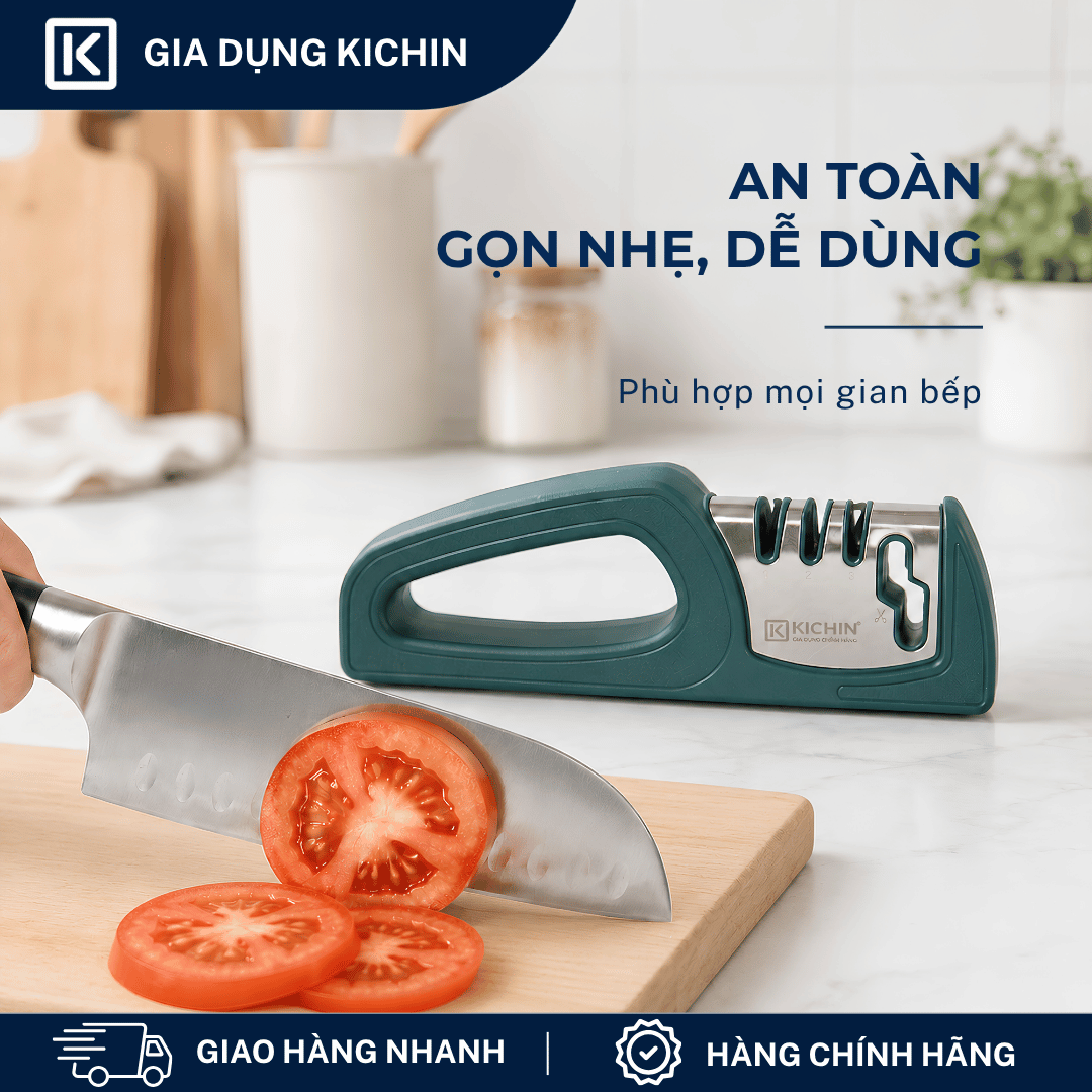 Dụng cụ mài dao 3 bước thương hiệu KICHIN MK-02