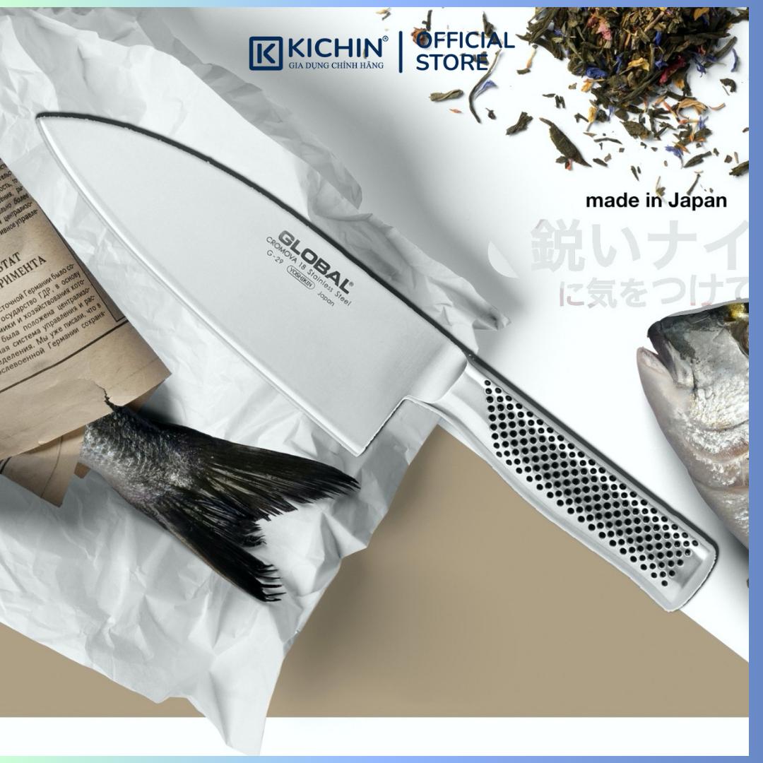 Dao bếp Nhật cao cấp Global G29 Slicer - Dao thái lát (180mm)