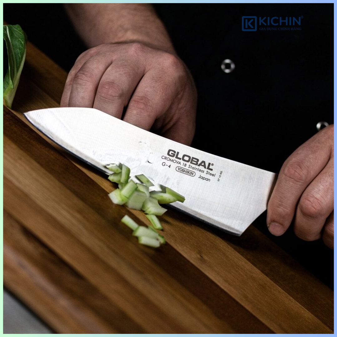 Dao bếp Nhật cao cấp Global G4 Oriental Chef - Dao thái lọc thịt cá (180mm)