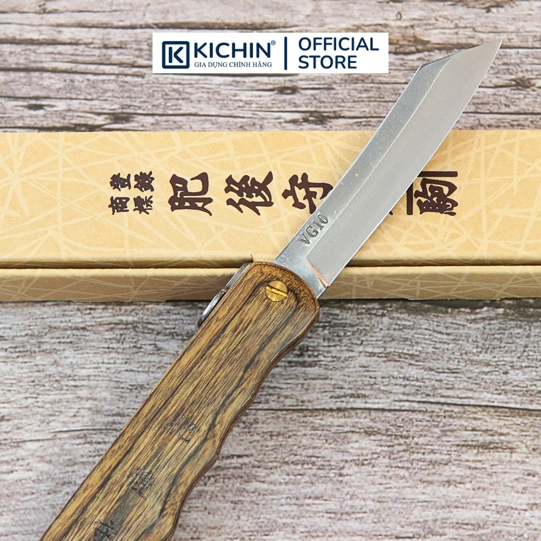 Dao Gấp Higonokami Woody VG-10