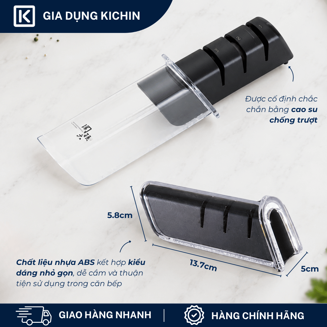 Dụng cụ mài dao 3 bước cao cấp Nhật KAI AP0308