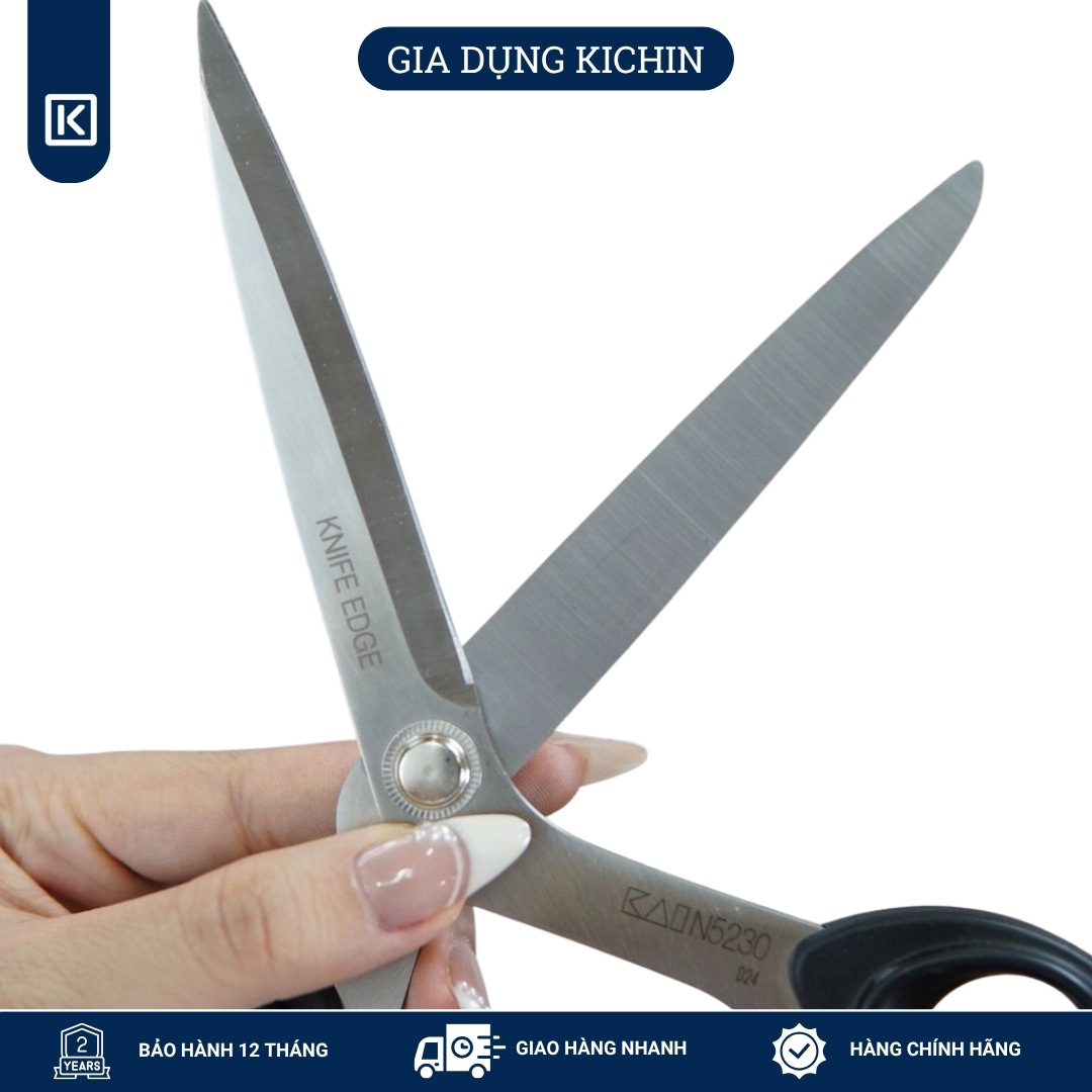 Kéo cắt gà, kéo cắt vải cao cấp thương hiệu KAI - Size nhỏ N5230 (230mm)