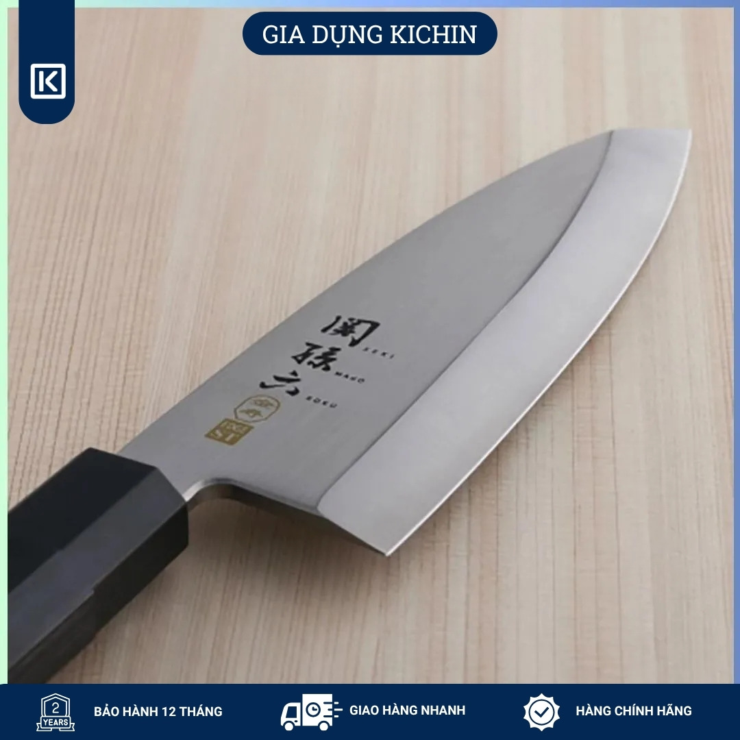 Dao bếp Nhật cao cấp KAI Kinju Deba - Dao thái lọc thịt cá AK1102 (165mm)
