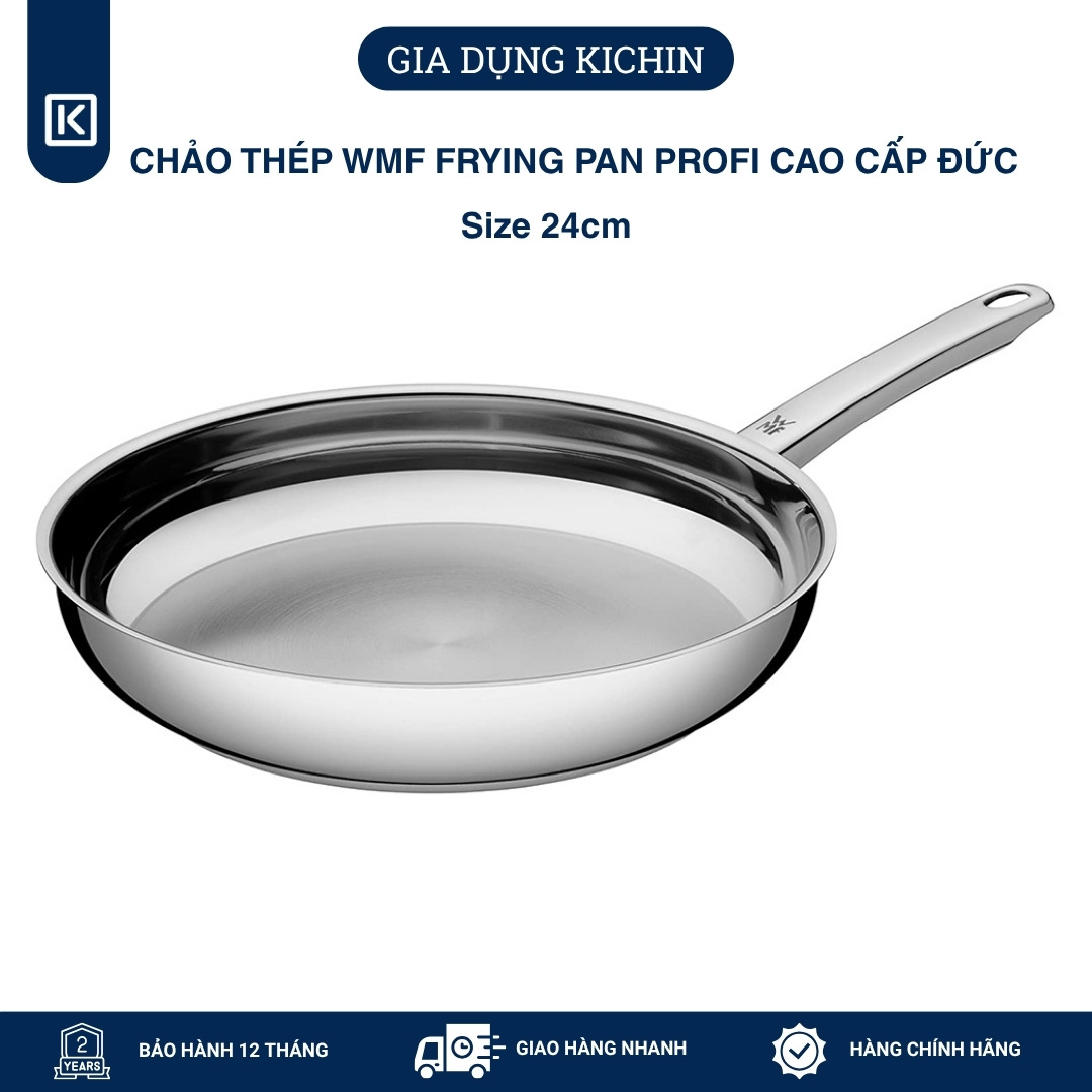 Chảo Thép WMF Frying Pan Profi Cao Cấp 24cm