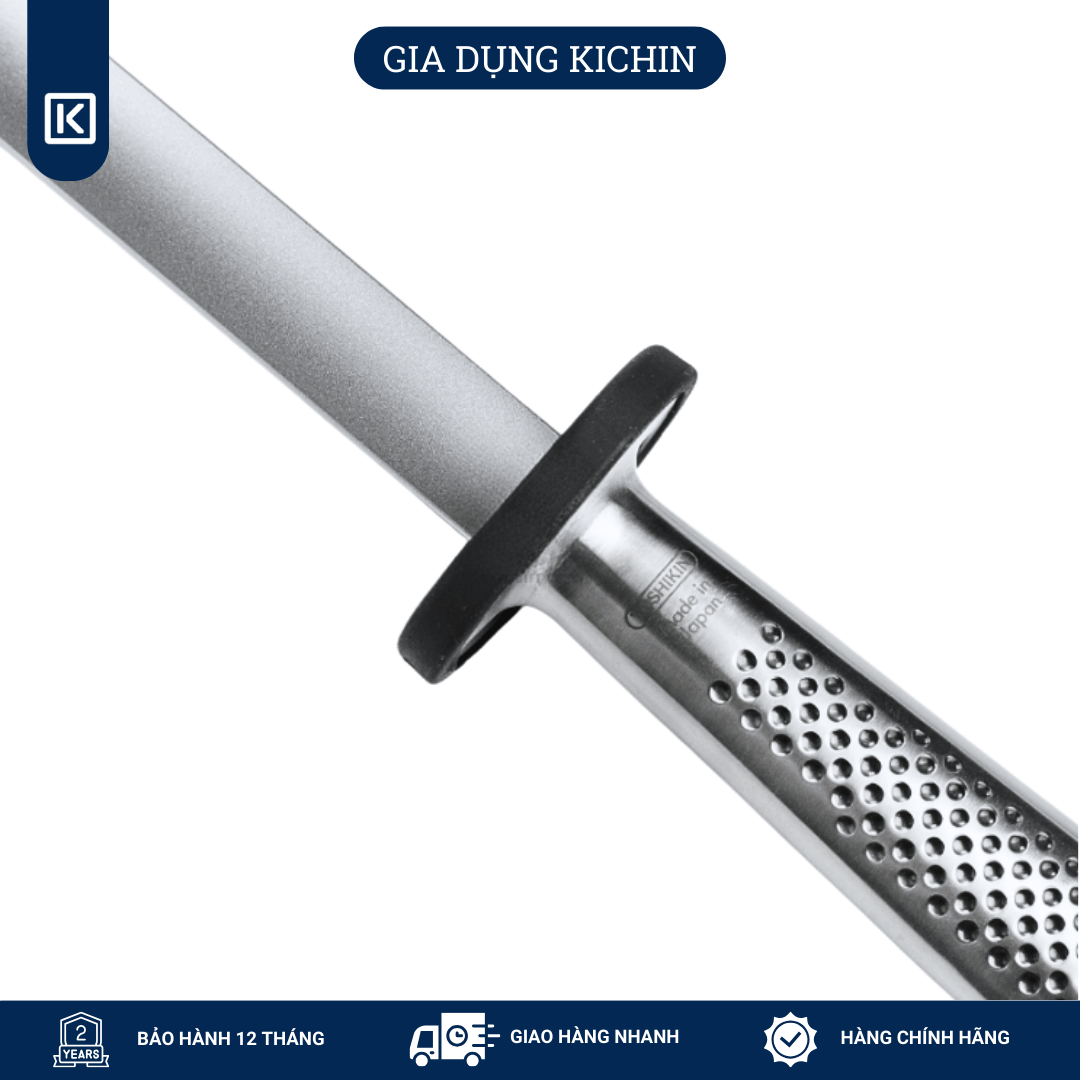 Dụng cụ liếc dao Global G38 Diamond Sharpening Steel (260mm)