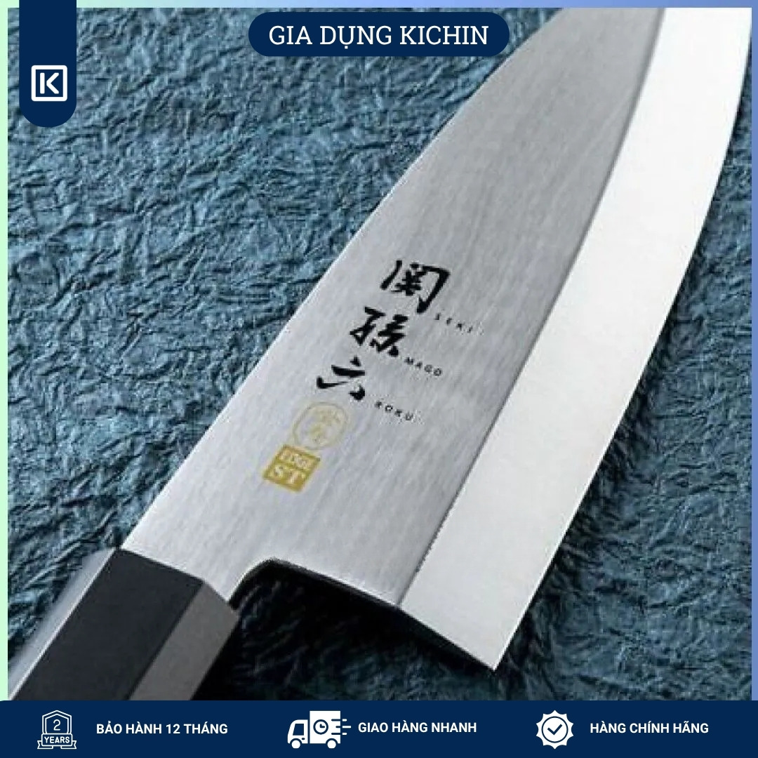 Dao bếp Nhật cao cấp KAI Kinju Deba - Dao thái lọc thịt cá AK1103 (180mm)