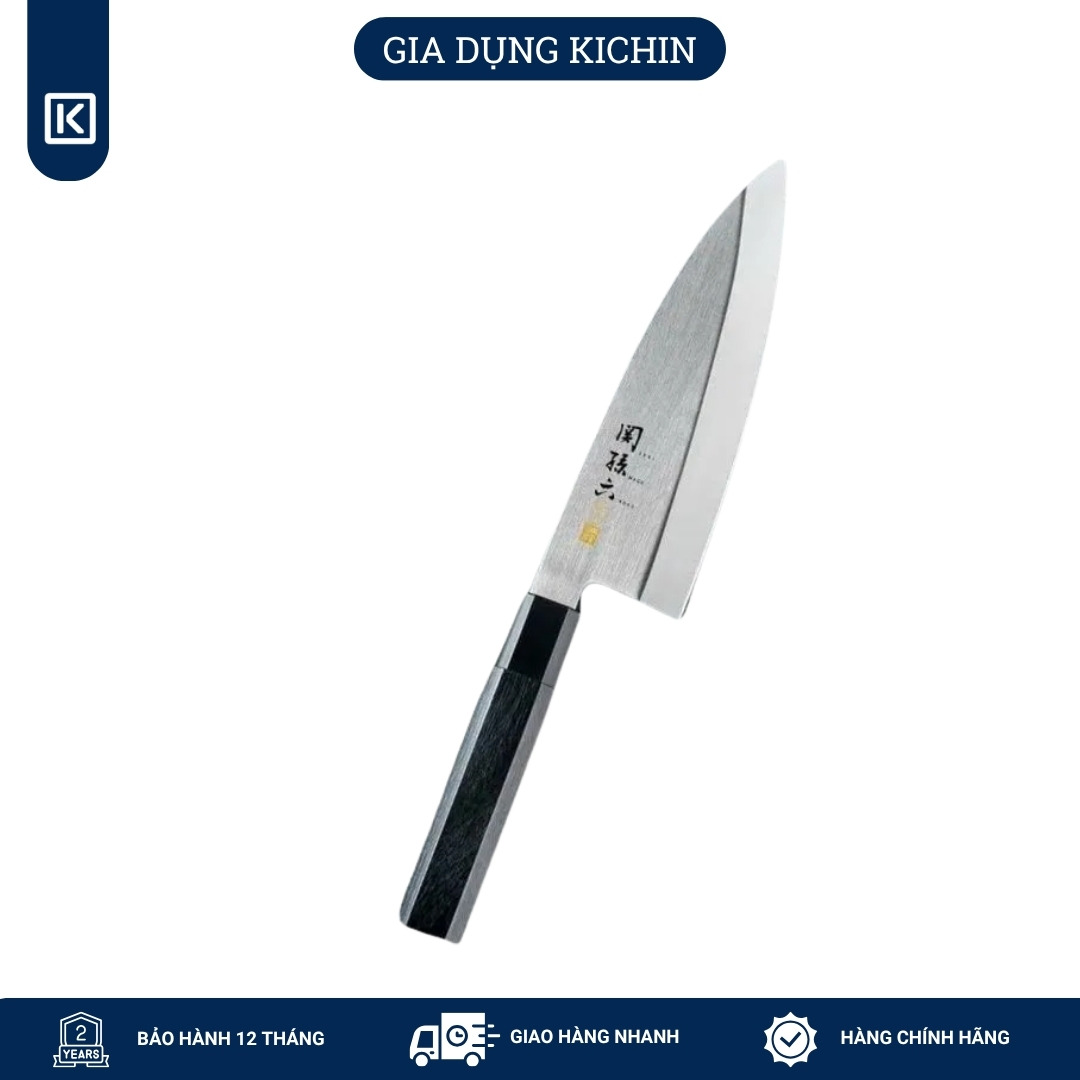 Dao bếp Nhật cao cấp KAI Kinju Deba - Dao thái lọc thịt cá AK1103 (180mm)