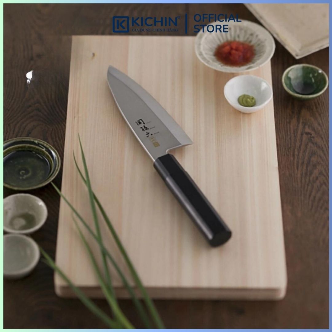 Dao bếp Nhật cao cấp KAI Kinju Deba - Dao thái lọc thịt cá AK1102 (165mm)