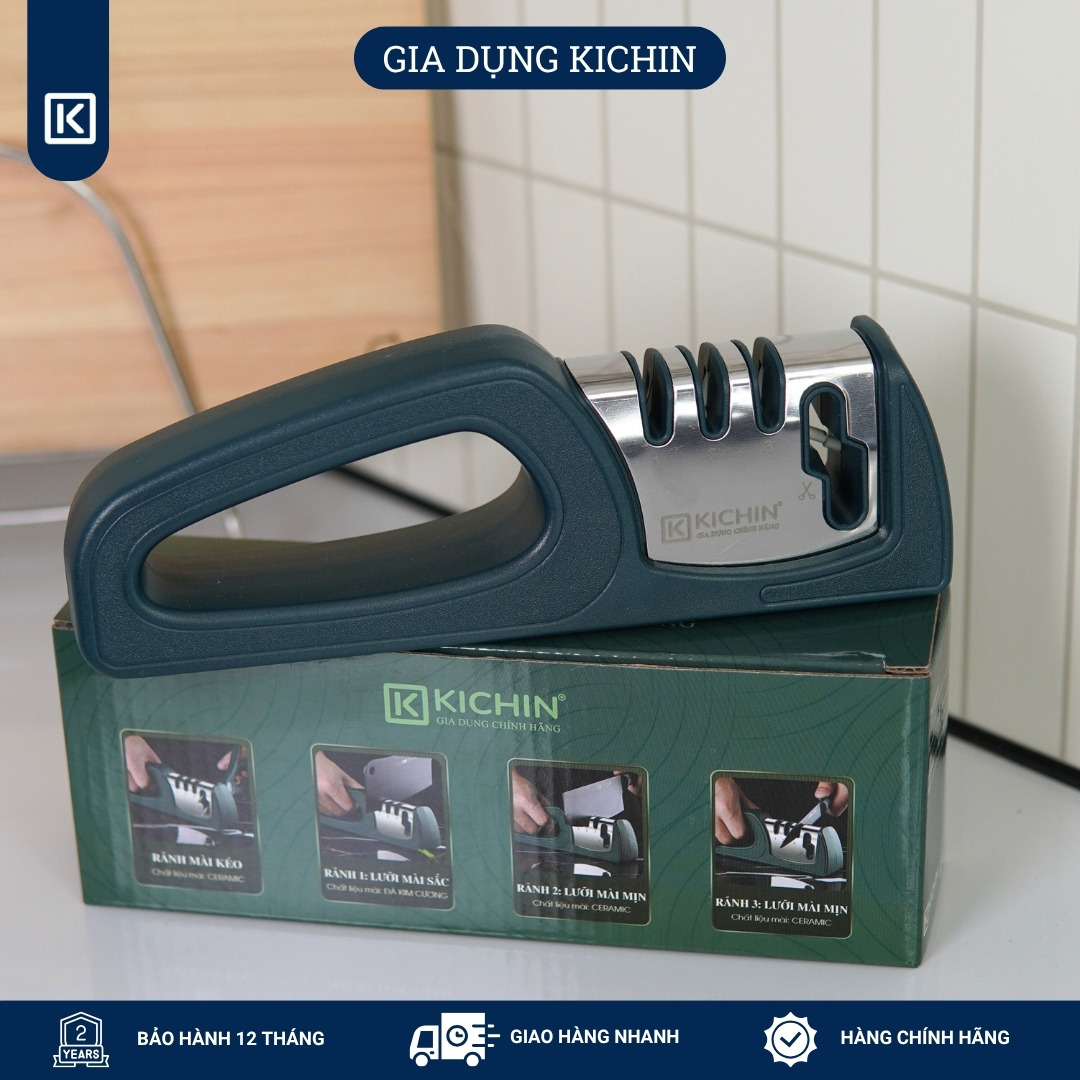 Dụng cụ mài dao 3 bước thương hiệu KICHIN