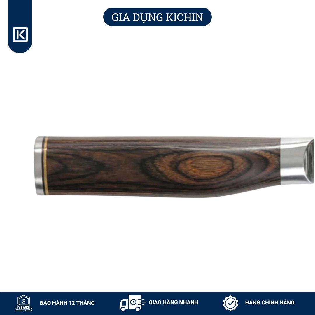 Dao bếp Nhật cao cấp Shun Premier Chef - Dao thái thịt cá thép Damascuss 69 lớp TDM0706 (200mm)