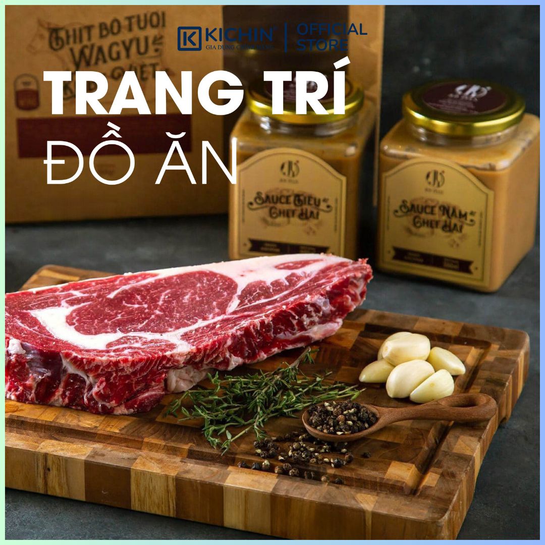 Thớt gỗ teak cao cấp KATANA cỡ lớn dày 2.5cm KT03 - thớt hình chữ nhật kích thước 25x280x400mm