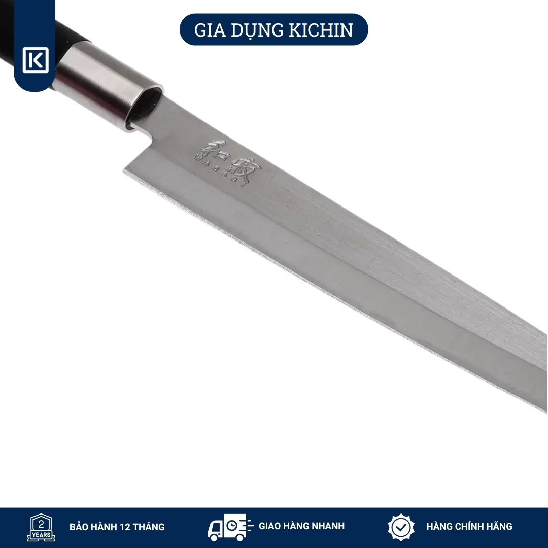 Dao phi lê lọc thịt Nhật Bản cao cấp KAI Wasabi Black Flexible - 6761F (180mm)