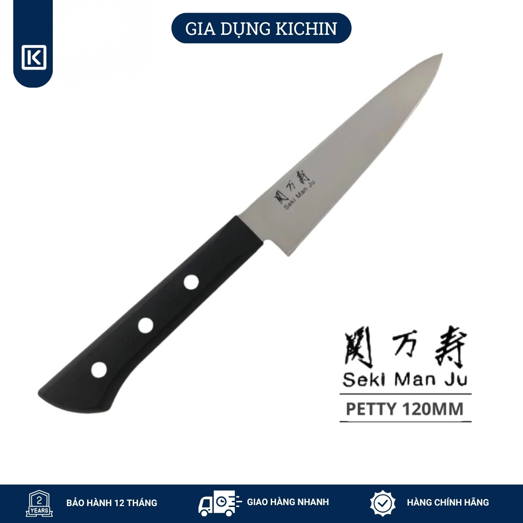 Combo 3 dao Nhật cao cấp KAI Ấn Seki ManJu + Mài dao KICHIN