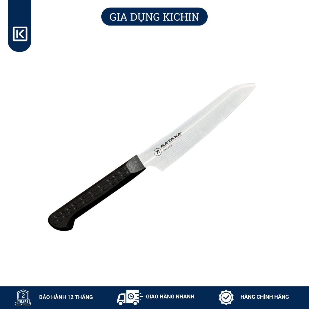 Bộ 3 chiếc dao làm bếp cao cấp KATANA Basic - Dao đa năng năng - Thái rau củ - Gọt hoa quả (3 chiếc)