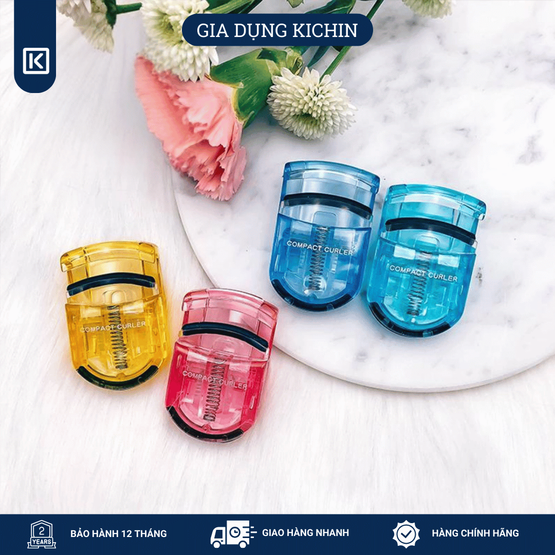 Kẹp uốn mi cao cấp Nhật KAI KQ3012 (màu xanh)