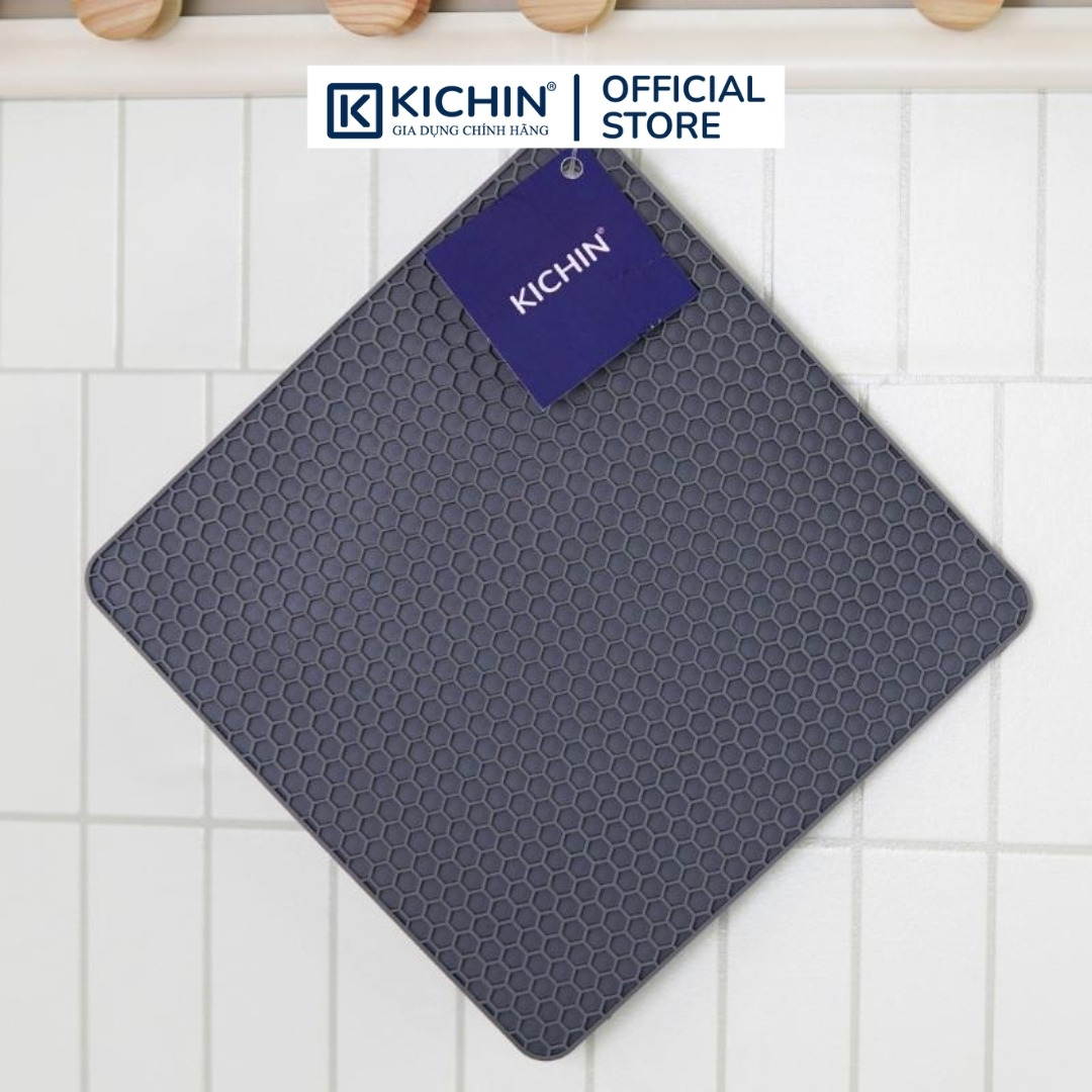 Miếng Lót Silicone chịu nhiệt cao cấp Thương Hiệu KICHIN - Bảo vệ, chống trầy bề mặt bếp từ, lót nồi