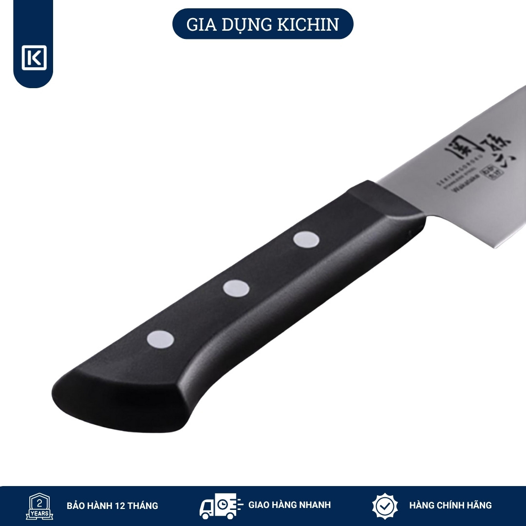 Dao bếp Nhật cao cấp KAI Wakatake Chef - Dao thái thịt cá AB5422 (180mm)