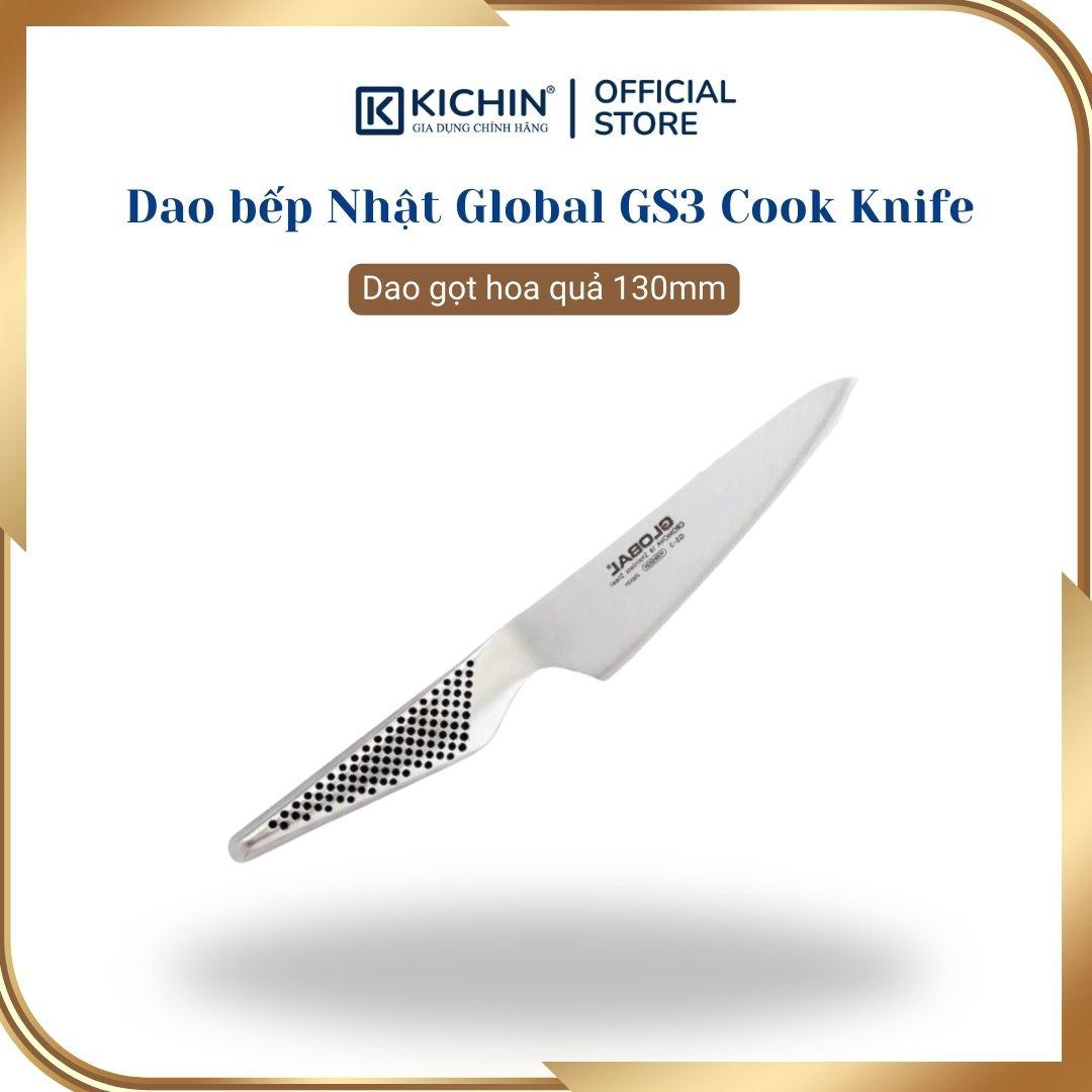 Dao bếp Nhật cao cấp Global GS3 Cook Knife - Dao gọt hoa quả (130mm)
