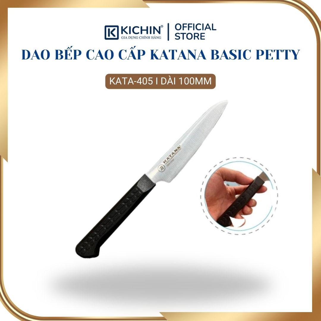 Dao bếp cao cấp KATANA Basic Petty - Dao gọt hoa quả KATA404 (120mm)